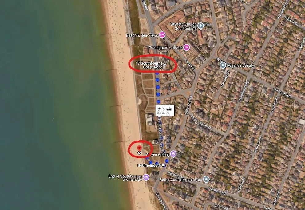 Holiday home Spectacular Seaview - Beach House - 2Br - Sleeps 6 Bournemouth